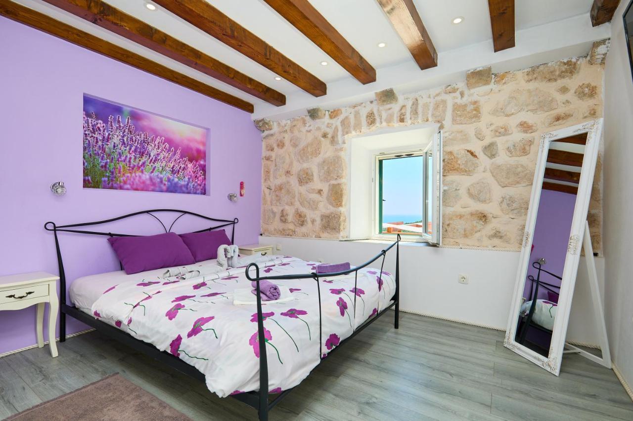 Stone House Biskup Apartment Babino Polje Bagian luar foto